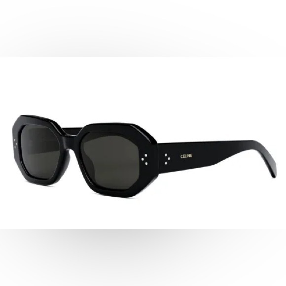 Celine BOLD 3 DOTS CL40255I Sunglasses in Black, New with Tags - Picture 1 of 6